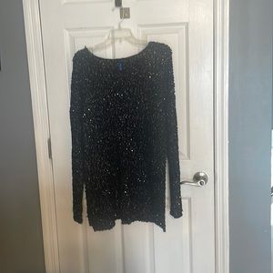 Falls Creek Black Sparkly Shirt
